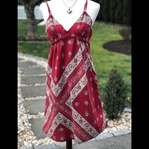 Converse one star paisley halter dress